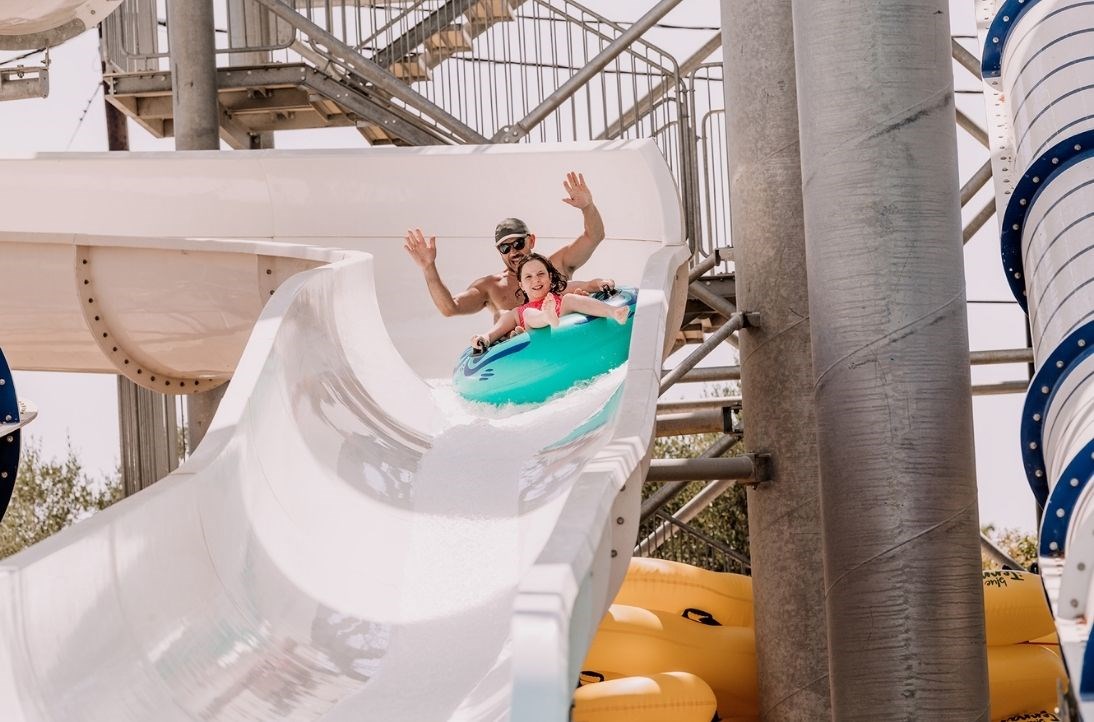 Waterslides
